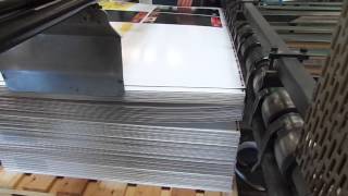 1995 Tunkers 1400 S Litho Laminator  DEMO VIDEO 2 [upl. by Karlise]