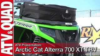 ATV Präsentation Arctic Cat Alterra 700 XT TRV [upl. by Erdnaet]