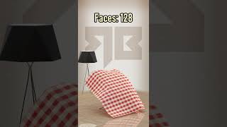 Cloth vs Chair simulation 200k blender 3dart 3danimation clothsimulation effects learning 3d [upl. by Acsisnarf]