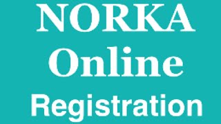 How to apply NORKA Roots Online Registration [upl. by Maxey]