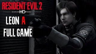 RESIDENT EVIL 2 Seamless HD Project 20  LEON A Full Gameplay Walkthrough No Commentary [upl. by Harlamert]