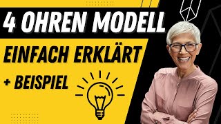 4 OHREN MODELL Schulz von Thun  das Kommunikationsmodell einfach erklärt Beispiel ERZIEHERKANAL [upl. by Colinson]