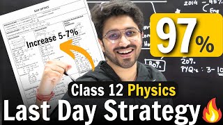 Class 12 Physics Board Exam  Last Day Strategy amp Resources  Revision Notes amp MCQs [upl. by Conant24]