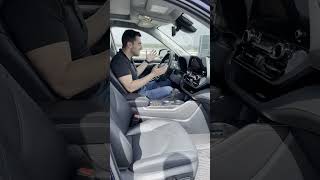 Toyota Highlander Hybrid Interior Tech Review [upl. by Hube]