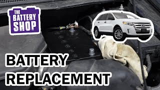 Ford Edge 2007  2014 – New Battery Install [upl. by Iadam]