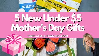 DIY MOTHERS DAY GIFTS 2024 UNDER 5  GIFTS FROM THE HEART [upl. by Renell]