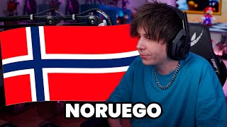 Rubius HABLA con Quackity en NORUEGO  Rubius clips [upl. by Boggs]