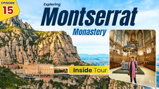 Exploring Montserrat Monastery  SPAIN 🇪🇸  Episode  15 [upl. by Illom518]