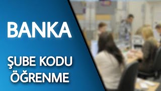 Banka Şube Kodu Öğrenme  Şube Kodu Nerede Yazar [upl. by Soren341]