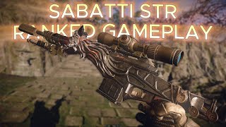 NEW Sniper in Warface  Sabatti STR in Ranked [upl. by Yoccm]