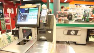 CASSE SELF CHECKOUT SUPERMERCATO LODOLA  GAMBA BRUNO SPA [upl. by Hercule287]