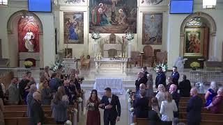 Wedding Mass Rafał Gajko amp Nicole Tarnawski 20221029 [upl. by Aihsotan569]