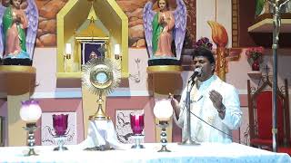 Holy Adoration By Rev Fr Lamu Jayaraju Queen of Apostles Church Nuzvid 10122023 [upl. by Nivlak]