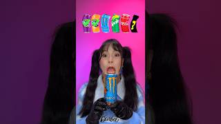 Jelly Bottle ASMR 🌈🥵 mukbang asmr challenge [upl. by Peace]