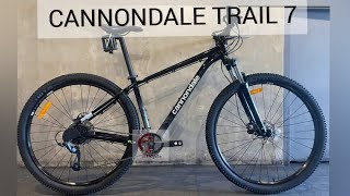 UNBOXING CANNONDALE TRAIL 7 2022 MTB MOUNTAIN BIKE [upl. by Ahseyi537]