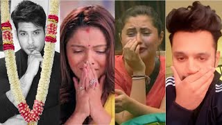 Bigg Boss Celebrities EMOTIONAL Reaction On Sidharth Shukla Death  Rashmi Desai Rubima Dilaik [upl. by Aiht]