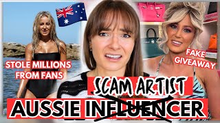 I Found The Shadiest Australian Influencer On The Internet [upl. by Nolur]