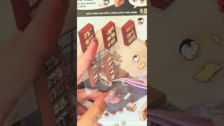 How To Create a Cute Bookstore 3dstickers asmrsounds satisfying diy viralvideo [upl. by Joeann]