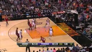 LeBron James 21 points Chris Bosh 24 points vs Phoenix Suns full highlights 11172012 HD [upl. by Atteuqahc]