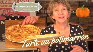 TARTE AU POTIMARRON  LA CUISINE DE FRANCINE [upl. by Lunetta]