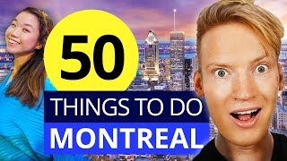 Montreal Travel Guide 50 Best Things to do amp Hidden Gems [upl. by Flossie]