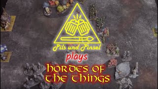 Spielbericht Hordes of the Things  Pils und Pinsel plays [upl. by Petromilli377]