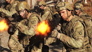 Arma 3 World War 3  US Military Heavy Firefight Against Iranian Invasion [upl. by Enineg]