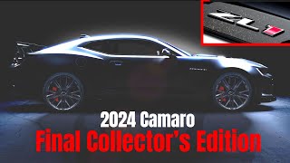 Chevrolet Announces 2024 Camaro Final Collector’s Edition [upl. by Gates]