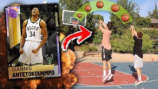 2HYPE SHOOTING CHALLENGE DRAFTS MY TEAM WE GOT GALAXY OPAL GIANNIS NBA 2K19 [upl. by Alina]