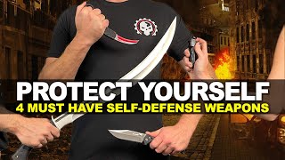 4 MustHave SelfDefense Weapons to Protect Yourself and the Ones You Love 👨‍👩‍👧‍👦 [upl. by Sarina]