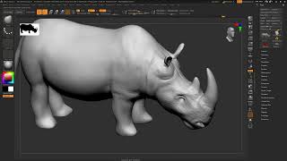 Rhino 3D modelling part2  Z brush sculpting [upl. by Graces]