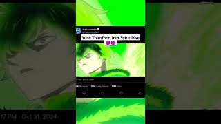 Yuno Transform Into Spirit Dive Against Wizard King 🥶😈 anime phonk asta yuno blackclover [upl. by Ahsiekim]