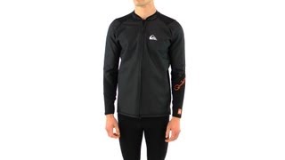 Quiksilver Mens Waterman SUP Front Zip Paddle Jacket  SwimOutletcom [upl. by Airual]