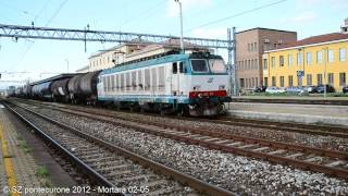 E656 576 GE  NOVARAE633 079 TRECATE  GE MARITTIMA [upl. by Tranquada]