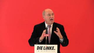 Gregor Gysi DIE LINKE »Wir stehen am Scheideweg der Energiewende« [upl. by Inacana]