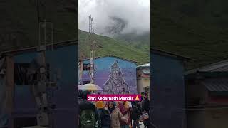 Shri kedareshwar jyotirling 🙏 kedarnath kedarnathtemple kedarnathdham mahadev harharmahadev [upl. by Nelle906]