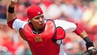 Yadier Molina 2013 Highlights [upl. by Llerrod]