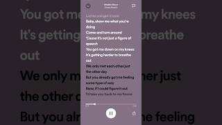 Chase Atlantic Meddle About Sped Up  Lyrics [upl. by Desirae]