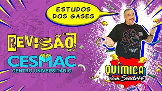 ESTUDO DOS GASES  Densidade Gasosa  Questão 01  CESMAC 20232 [upl. by Einahpetse]