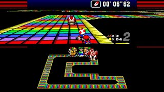 Super Mario Kart Hack Limited 7  in HD 169  SNES  bsnes [upl. by Cross186]