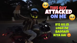 VLOG SHURU KRTE HI AISA HO GAYA 🥺🤧 • REDRUSH RIDER • motovlog roadrage [upl. by Nedac40]