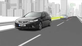 Honda Accord Safety Features  Adaptive Cruise Control ACC [upl. by Allenod22]