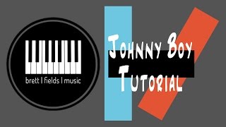 Johnny Boy Piano Tutorial  TwentyOnePilots [upl. by Eneles]