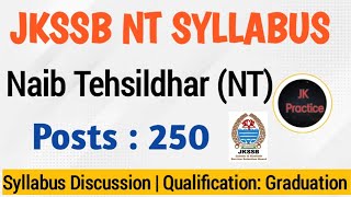 Jkssb Naib Tehsildhar Previous Syllabus and OMR Questions Paper jkssbNT [upl. by Hasin]