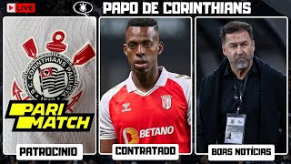 🔴 PATROCINIO MASTER CHEGANDO NO TIMÃO  R 150 MILHÕES DA LFU  BORJA LATERAL COLOMBIANO CONTRATADO [upl. by Mancino]