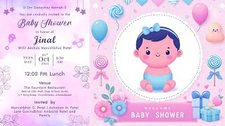 🔴 JINAL BABY SHOWER DT 22102024🔴 [upl. by Brufsky]