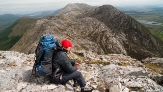 Traverse of the Maamturk Mountains Connemara [upl. by Killam]