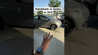 Hatchback vs Sedan vs SUV [upl. by Nimad]