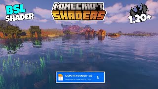 how to download best shaders in minecraft pe 120 100✓ [upl. by Adnical947]