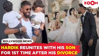 Hardik Pandya REUNITES with his son Agastya for the FIRST time after divorce with Natasa Stankovic [upl. by Lemaceon]